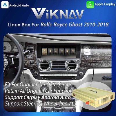 Viknav Linux Interface Box for Rolls-Royce Ghost 2010-2018 with Wireless CarPlay