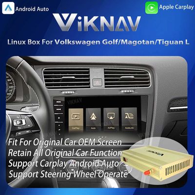 ViKNAV Linux Interface Box for Volkswagen Golf Magotan Tiguan with Wireless CarPlay