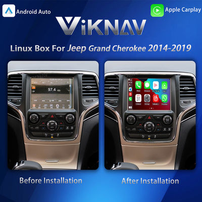 Viknav Linux Interface Box for Jeep Grand Cherokee 2014-2019 with Wireless CarPlay