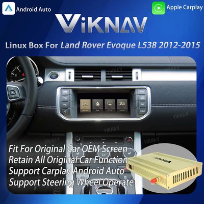 Viknav Linux Interface Box dla Land Rover Evoque L538 2012-2015 z bezprzewodowym CarPlay