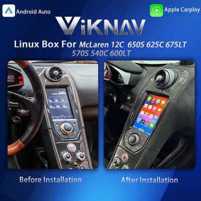 Viknav Linux Interface Box for McLaren 12C 650S 570S Wireless CarPlay Android Auto