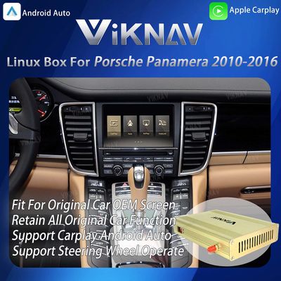 Viknav Linux Interface Box untuk Porsche Panamera 2010-2016 dengan Wireless CarPlay