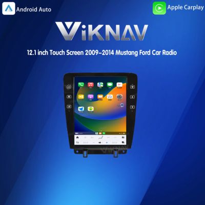 Viknav 12.1 inch Touch Screen 2009-2014 Mustang Ford Car Radio Android Multimedia Player Head Unit