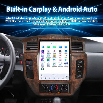 Aftermarket Touchscreen Y61 Nissan Patrol Head Unit 2004-2019 GPS For Car