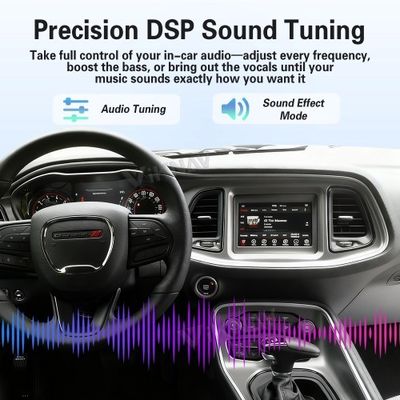 Linux Interface Box for Dodge Challenger 2015-2022 with Wireless Android Auto and Linux System Upgrade