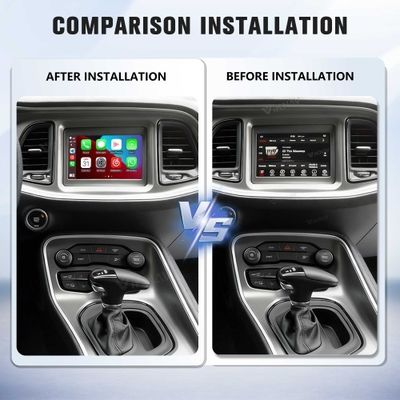 Linux Interface Box for Dodge Challenger 2015-2022 with Wireless Android Auto and Linux System Upgrade